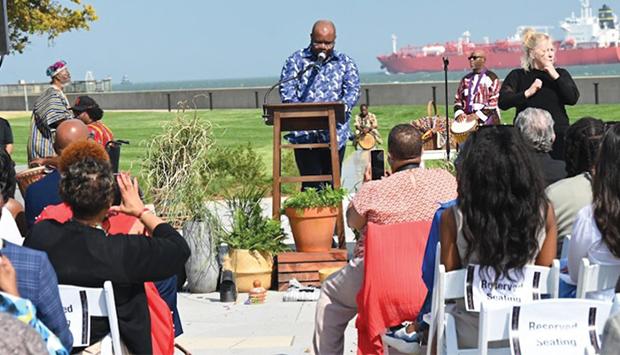 Inaugura&ccedil;&atilde;o do Memorial de Desembarque nos EUA