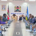 Encontro entre delega&ccedil;&otilde;es de Angola e do Qu&eacute;nia em Nairobi