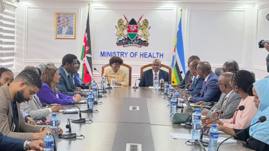 Encontro entre delega&ccedil;&otilde;es de Angola e do Qu&eacute;nia em Nairobi