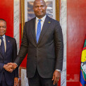 Ad&atilde;o de Almeida recebido pelo Presidente de Mo&ccedil;ambique