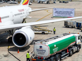 Dangote fornece combust&iacute;vel de avia&ccedil;&atilde;o para a Ethiopian Airlines - DR
