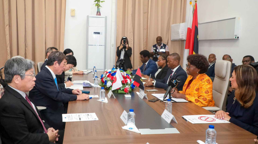 Encontro entre delega&ccedil;&otilde;es de Angola e do Jap&atilde;o
