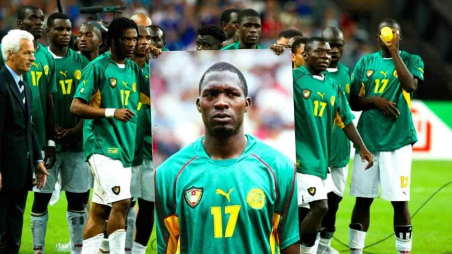 Jogador Marc-Vivien Foe 