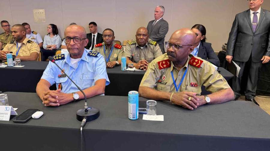 Participantes na Reuni&atilde;o dos Chefes de Estado-Maior General das For&ccedil;as Armadas da CPLP
