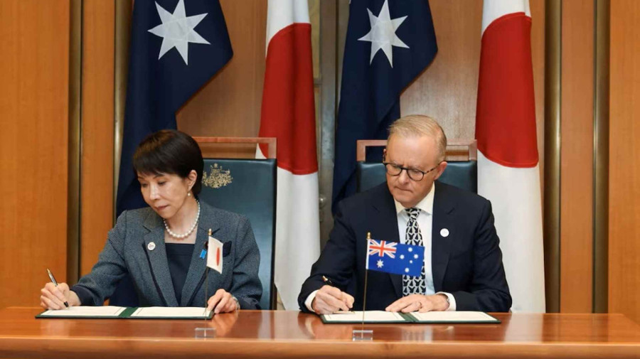 Jap&atilde;o e Austr&aacute;lia fortalecem alian&ccedil;a estrat&eacute;gica