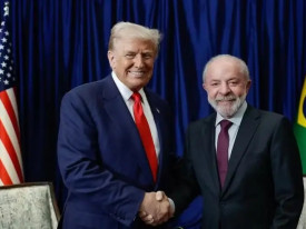 Lula da Silva tem previsto encontro com Donald Trump  - DR