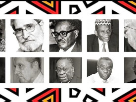 Dez dos 50 autores da colet&acirc;nea  "Angola 50 Anos, 50 Autores" - MAT