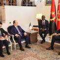Presidente da Rep&uacute;blica, Jo&atilde;o Louren&ccedil;o, recebeu em audi&ecirc;ncia, em Argel, o Primeiro-Ministro da Arg&eacute;lia, Sifi Ghrieb