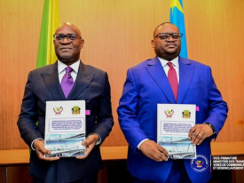Ponte rodovi&aacute;ria e ferrovi&aacute;ria vai ligar Kinshasa e Brazzaville   - DR