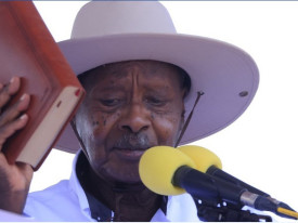 Museveni toma posse como Presidente reeleito do Uganda - DR