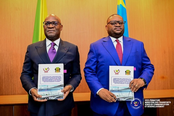Ponte rodovi&aacute;ria e ferrovi&aacute;ria vai ligar Kinshasa e Brazzaville  