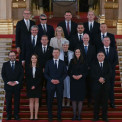 Membros do governo h&uacute;ngaro 