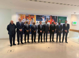 Delega&ccedil;&atilde;o do MIREMPET e membros da BP em Londres - DR
