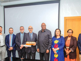 Delega&ccedil;&otilde;es da cultura de Angola e It&aacute;lia  - DR