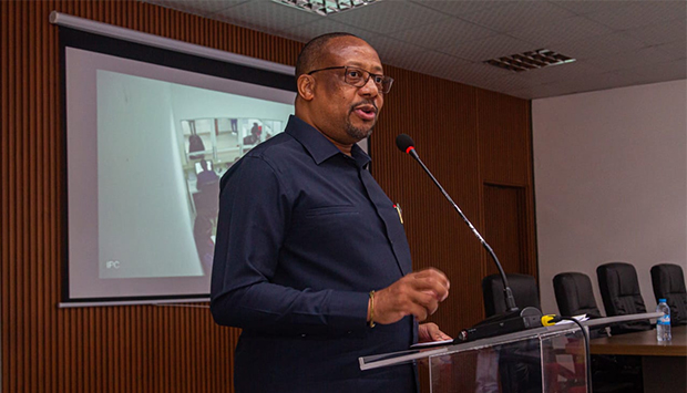 Presidente do ISPAJ, Albertino Sebasti&atilde;o 
