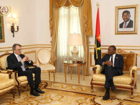 Presidente da Assembleia Nacional, Ad&atilde;o de Almeida, recebeu em audi&ecirc;ncia embaixador da Su&iacute;&ccedil;a em Angola, Lukas Gasser - Assembleia Nacional