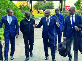 Ministro T&eacute;te Ant&oacute;nio na &Aacute;frica do Sul  - DR
