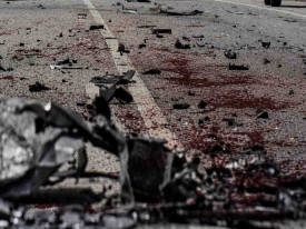 Destro&ccedil;os de um acidente de via&ccedil;&atilde;o  - DR/Arquivo