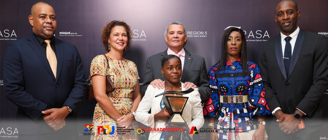 Judoca angolana Rosiane Alberto Muhongo premiada na gala da RASA 2026