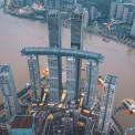 China inaugura arranha-c&eacute;u horizontal de 300 metros