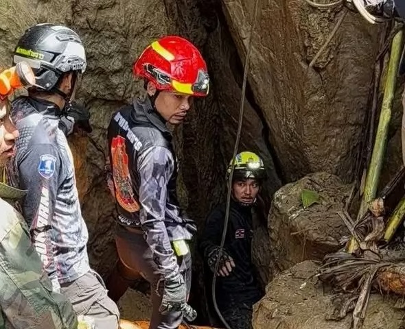 Sete pessoas continuam desaparecidas em cave inundada no Laos