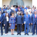 Ministro das Rela&ccedil;&otilde;es Exteriores, T&eacute;te Ant&oacute;nio, e embaixadores africanos assinalam 50 anos de rela&ccedil;&otilde;es diplom&aacute;ticas