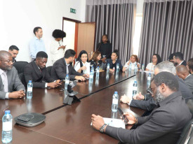 Encontro entre t&eacute;cnicos angolanos e brasileiros do sector da sa&uacute;de - MINSA