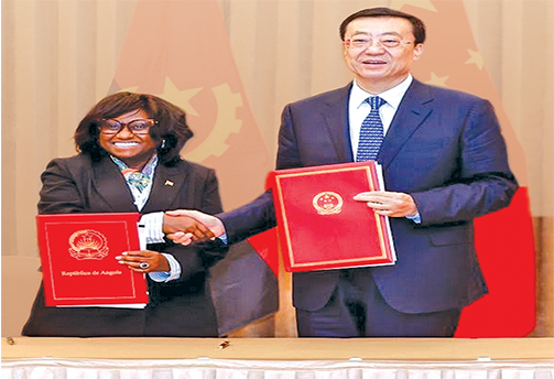 Acordo de coopera&ccedil;&atilde;o entre Angola e a China