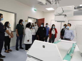 Visita ao Hospital Geral de Cacuaco  - DR