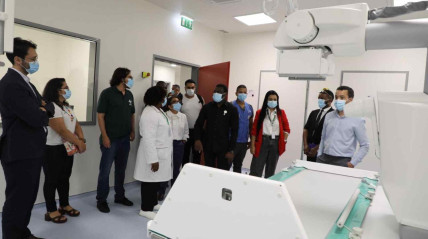 Visita ao Hospital Geral de Cacuaco 