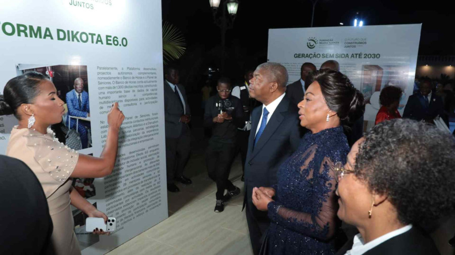 Jo&atilde;o Louren&ccedil;o na Gala da Funda&ccedil;&atilde;o Ngana Nzenza