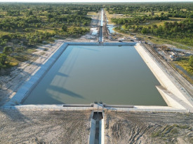 Barragens do Ndue e de Calucuve entram em funcionamento em Julho pr&oacute;ximo - Cedida