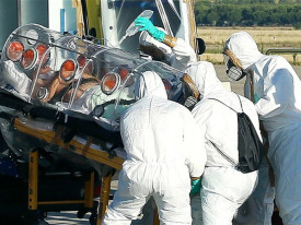 Caso suspeito de &Eacute;bola em It&aacute;lia - DR