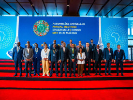 Participantes na Assembleia Anual do BAD - DR