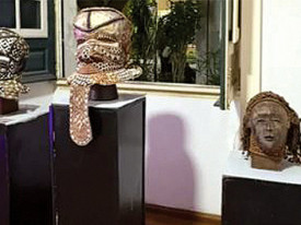 M&aacute;scaras de arte angolana - DR