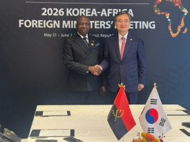 Ministro das Rela&ccedil;&otilde;es Exteriores, T&eacute;te Ant&oacute;nio, re&uacute;ne-se, em Seoul, com o seu hom&oacute;logo da Coreia - MIREX