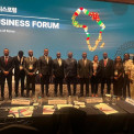 Delega&ccedil;&atilde;o angolana, chefiada pelo ministro T&eacute;te Ant&oacute;nio, que participa no F&oacute;rum Econ&oacute;mico Coreia-&Aacute;frica 2026