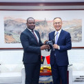 Ministro de Estado e chefe da Casa Civil do PR, Dion&iacute;sio da Fonseca, reuniu-se, em Beijing, com o presidente da Ag&ecirc;ncia CIDICA da China, Chen Xiaodong