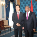 Embaixador da Coreia, Kwang-Jin Choi, apresentou cumprimentos de despedida ao Presidente da Rep&uacute;blica, Jo&atilde;o Louren&ccedil;o
