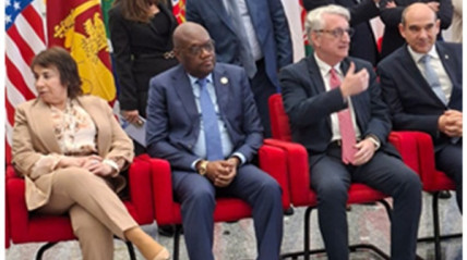 Presidente do Tribunal Supremo, Norberto Sodr&eacute; Jo&atilde;o, participou no Congresso Internacional sobre Estado de Direito e &Eacute;tica Judicial, no Brasil