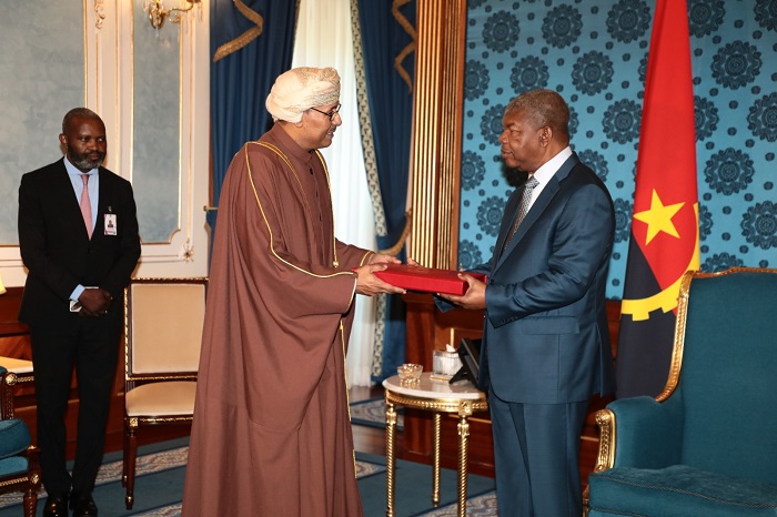 Presidente da Rep&uacute;blica, Jo&atilde;o Louren&ccedil;o, recebe mensagem de Sua Majestade Haithan Bin Tarik, Sult&atilde;o de Om&atilde;