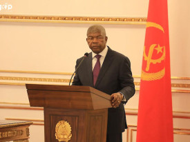 Presidente da Rep&uacute;blica, Jo&atilde;o Louren&ccedil;o (Arquivo) - ANGOP