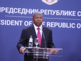 Presidente da Rep&uacute;blica, Jo&atilde;o Louren&ccedil;o, discursou numa Mesa Redonda de Neg&oacute;cios Angola-S&eacute;rvia, em Belgrado - Edi&ccedil;&otilde;es Novembro