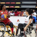 Selec&ccedil;&atilde;o nacional feminina de basquetebol em cadeira de rodas disputa apuramento em Espanha - Foto de Arquivo