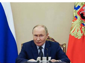 Vladimir Putin promete rede de sat&eacute;lites superior a Starlink - DR