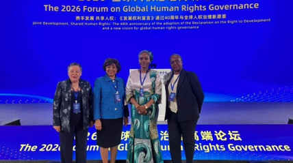Delega&ccedil;&atilde;o angolana participa no F&oacute;rum sobre Governa&ccedil;&atilde;o Global dos Direitos Humanos 2026, na China