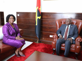 Ministro T&eacute;te Ant&oacute;nio recebeu embaixadora de S&atilde;o Tom&eacute; e Pr&iacute;ncipe - MIREX