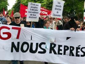Confrontos entre manifestantes anti-G7 e pol&iacute;cia perto da sede da ONU em Genebra - DR
