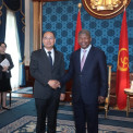 Presidente da Rep&uacute;blica, Jo&atilde;o Louren&ccedil;o, recebeu em audi&ecirc;ncia o embaixador da China em Angola, Zhang Bin