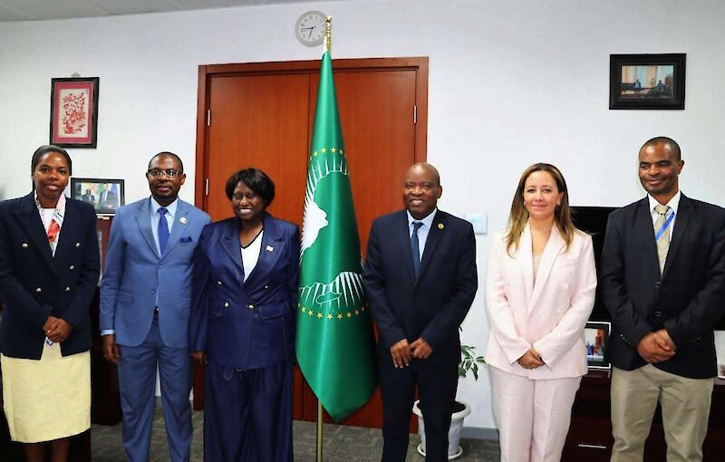 Encontro entre delega&ccedil;&atilde;o angolana e a Comiss&atilde;o da UA